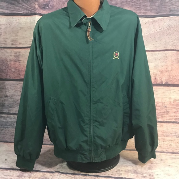 Tommy Hilfiger Other - Tommy Hilfiger coat jacket men's large green VTG